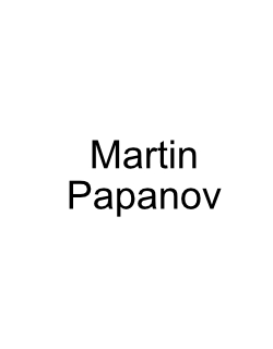 Martin Papanov